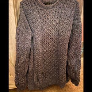 100%wool Irish Sweater